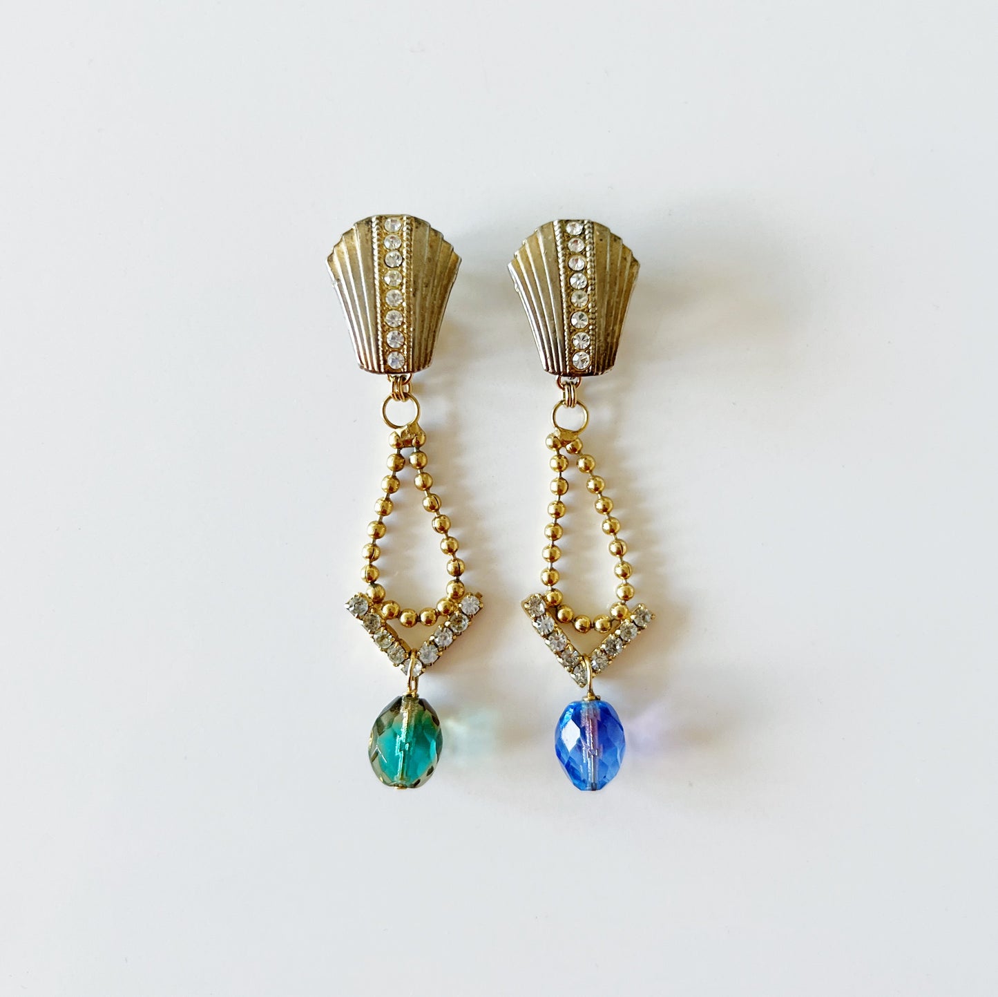 Rhinestone earrings