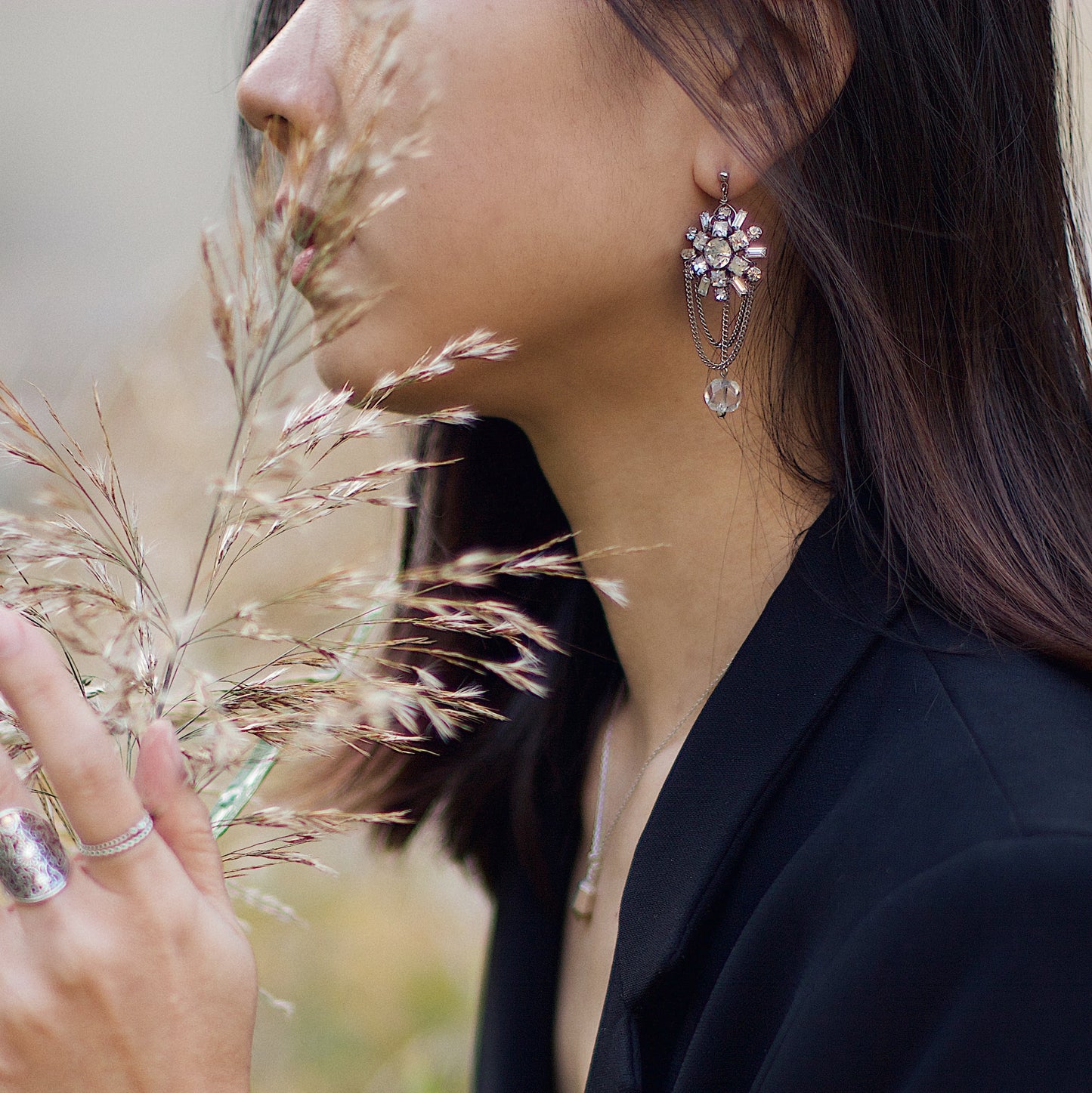 Boucles chandelier