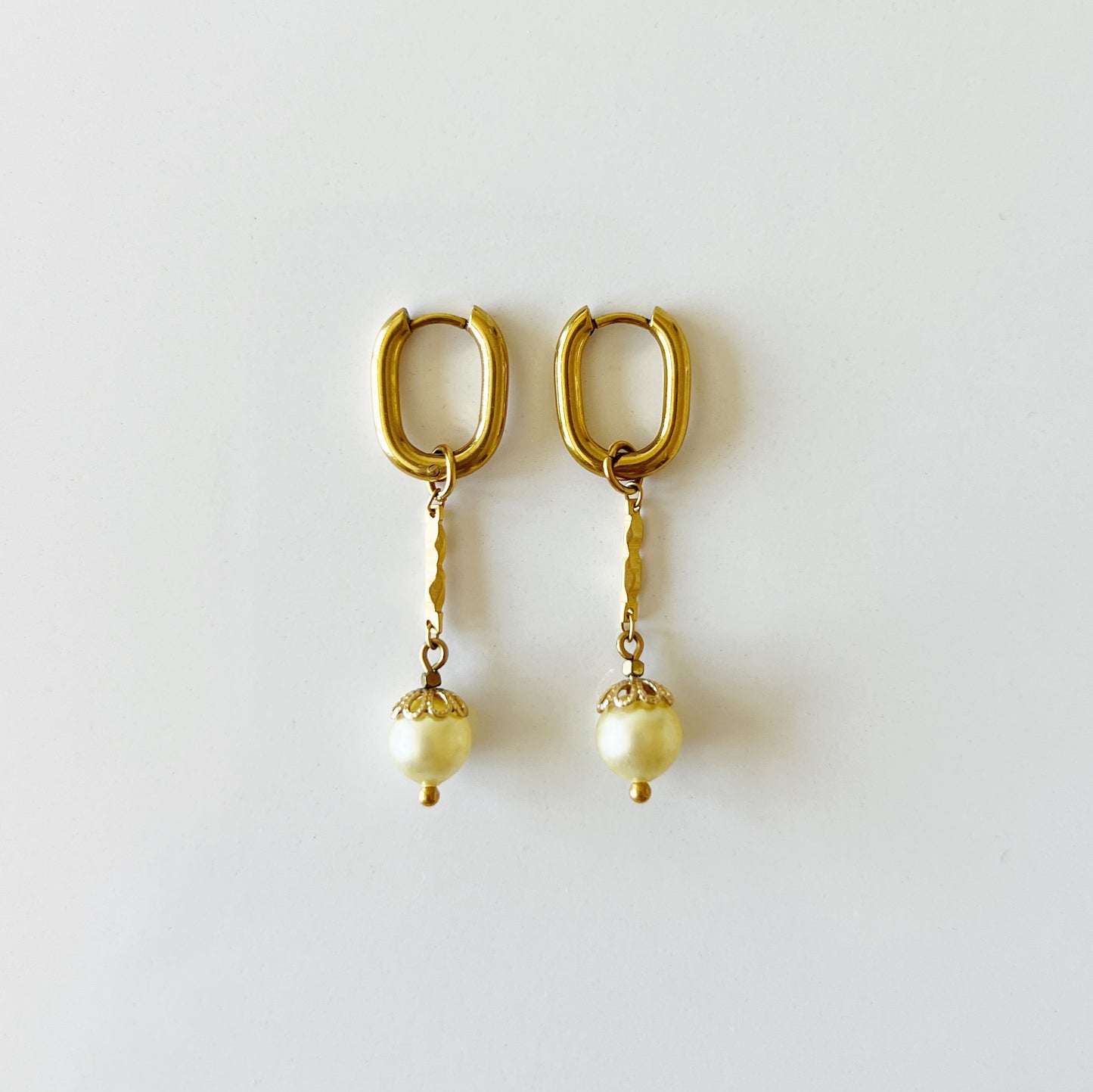 Boucles perles de verre