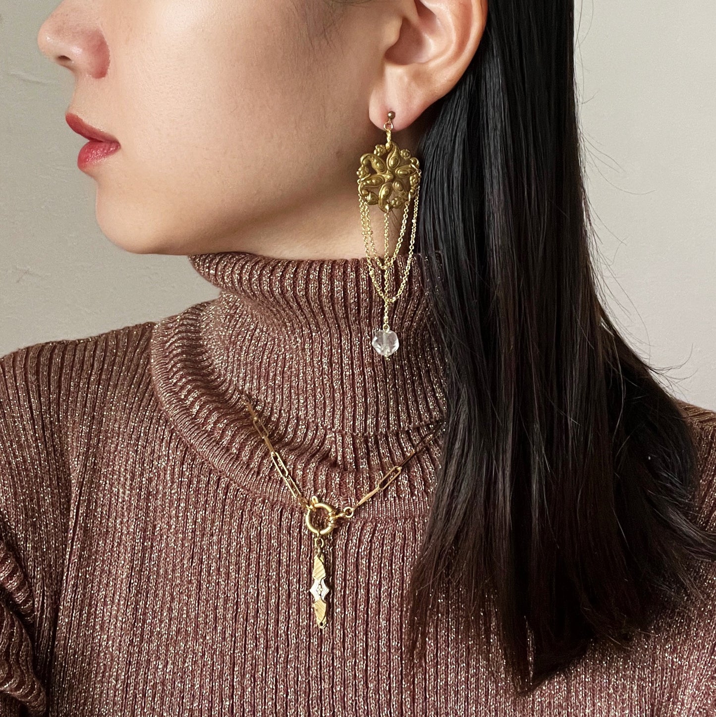 Boucles chandelier