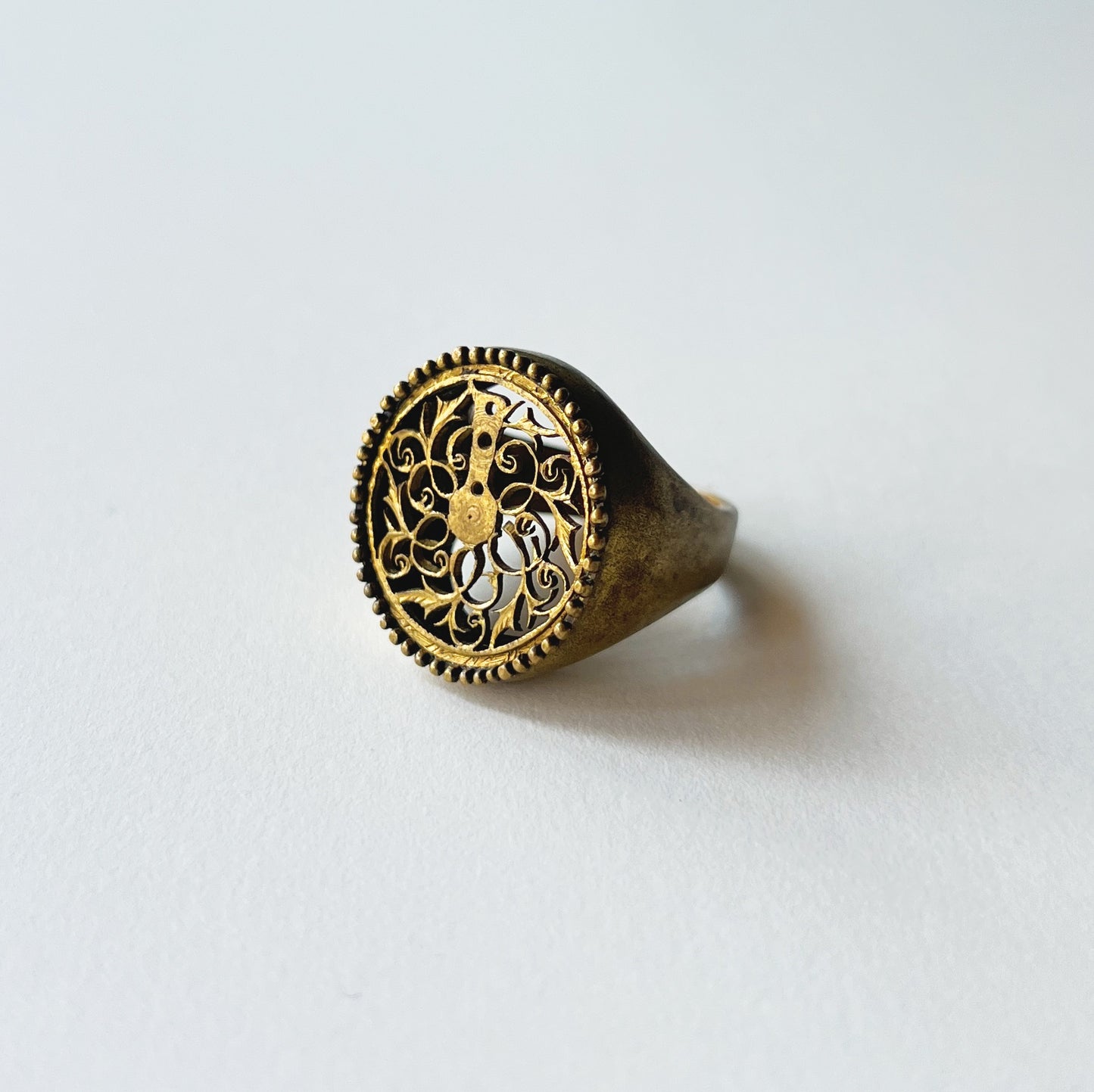 Antique movement ring No.3
