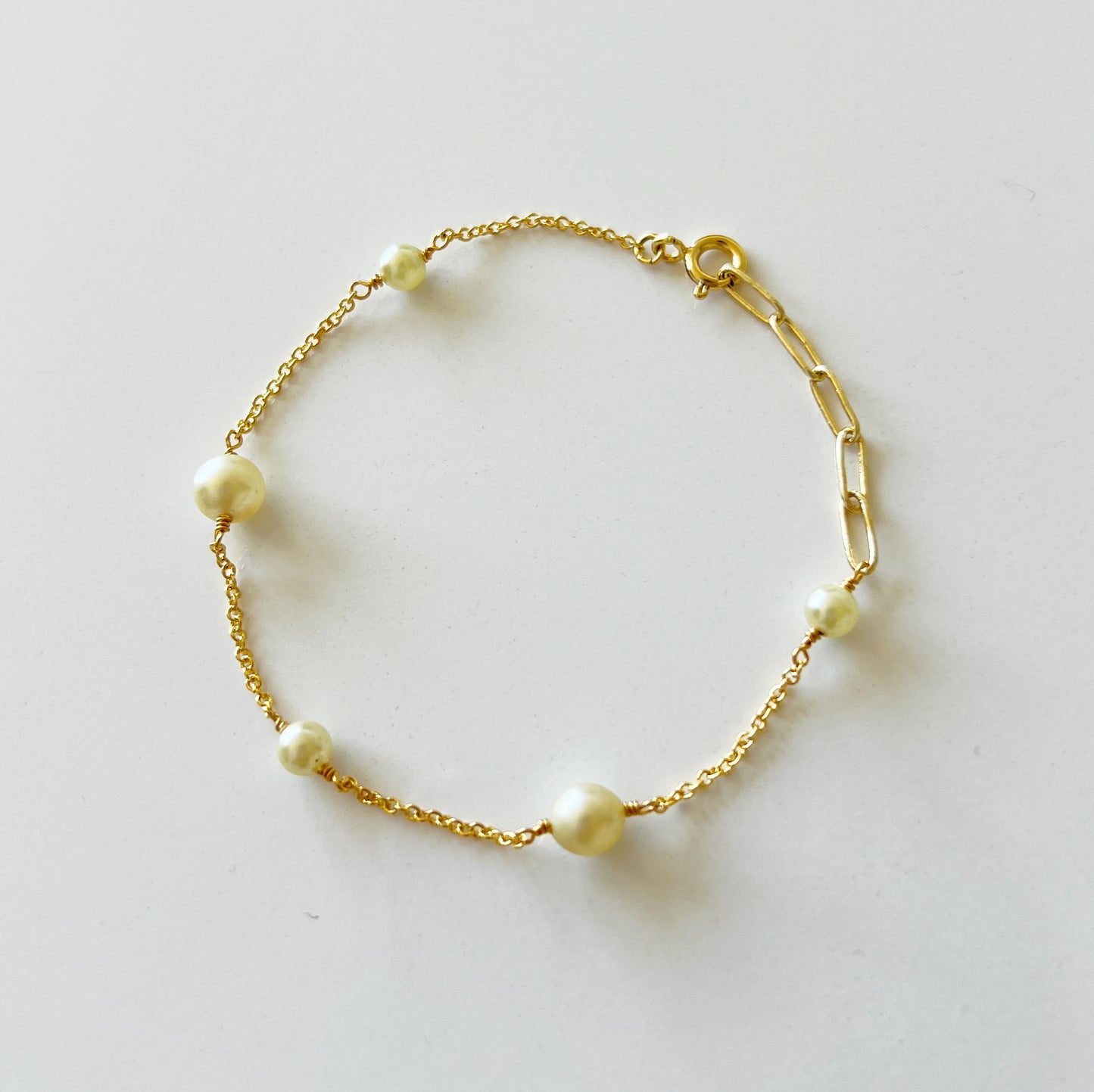 Bracelet perles de verre