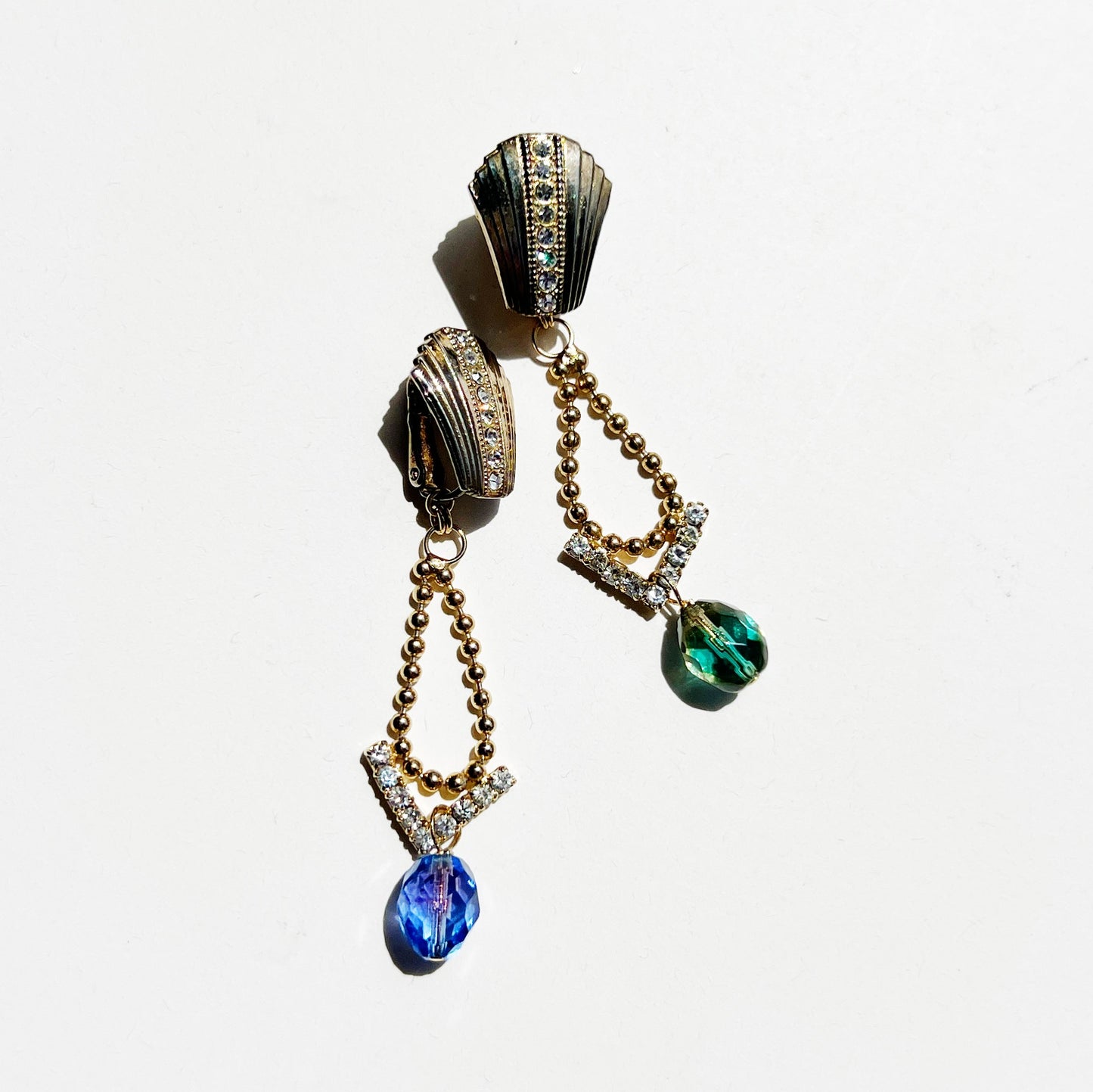 Rhinestone earrings