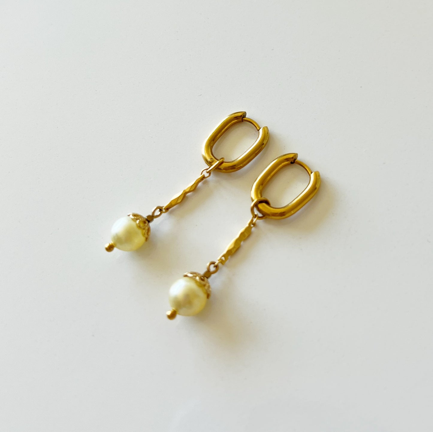 Boucles perles de verre