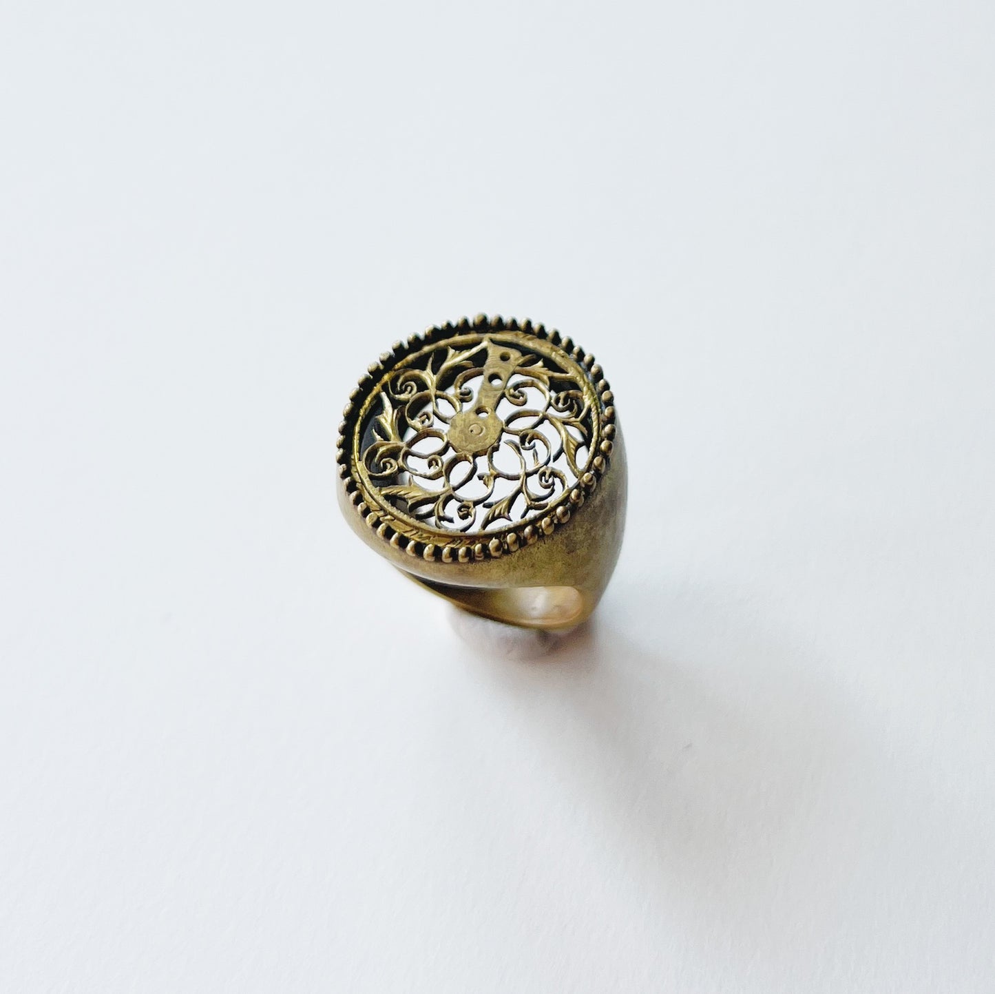 Antique movement ring No.3