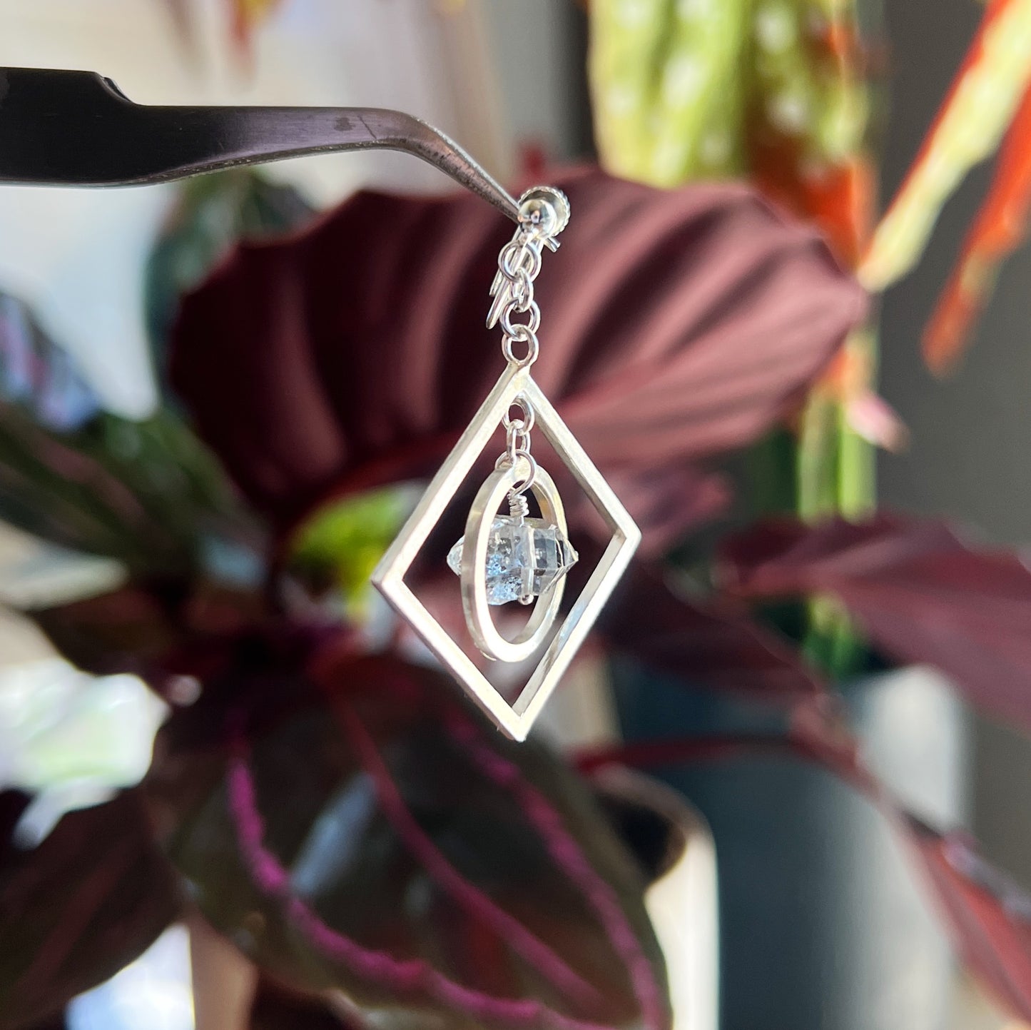 Planet earrings (1piece)