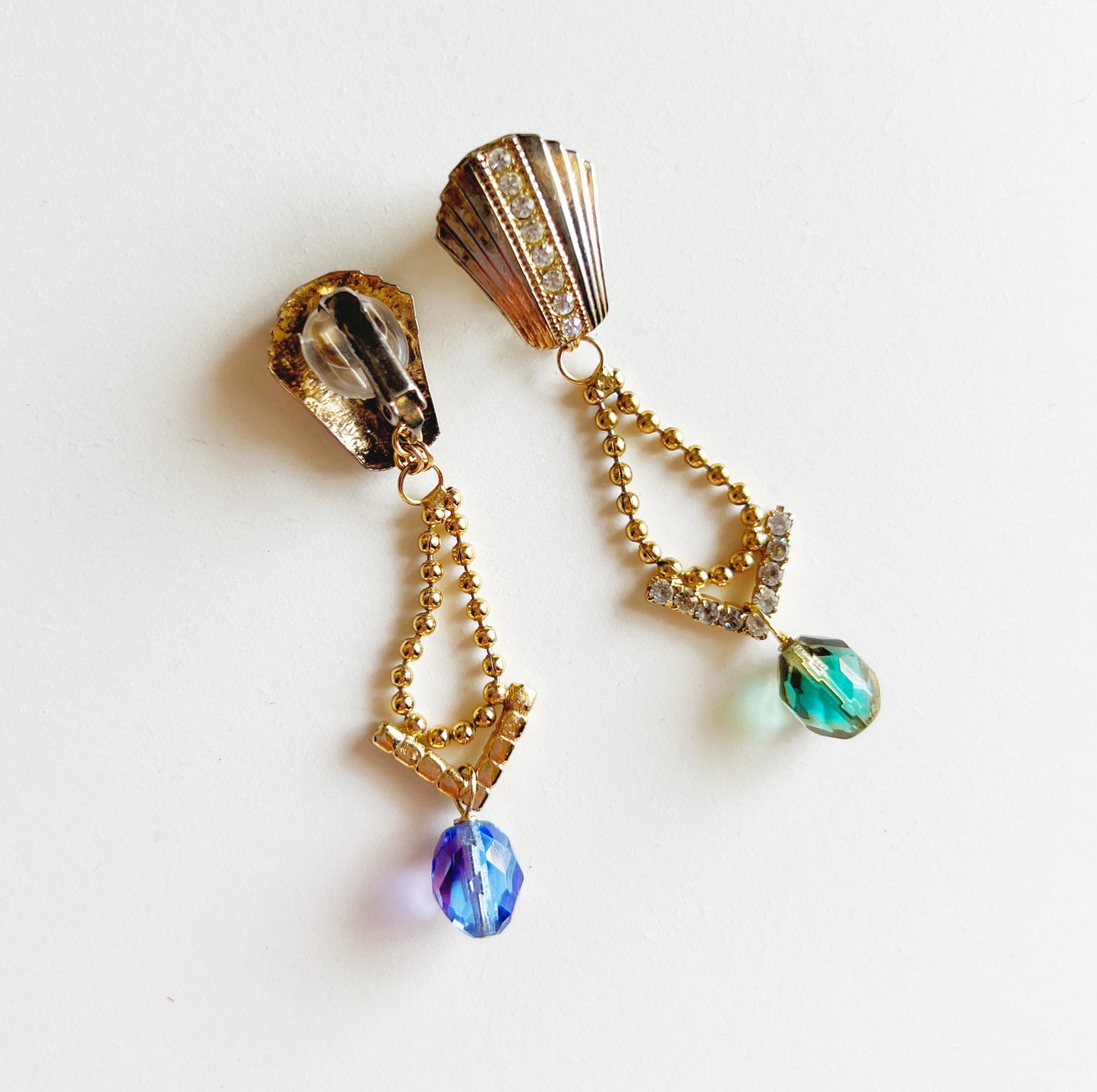 Rhinestone earrings
