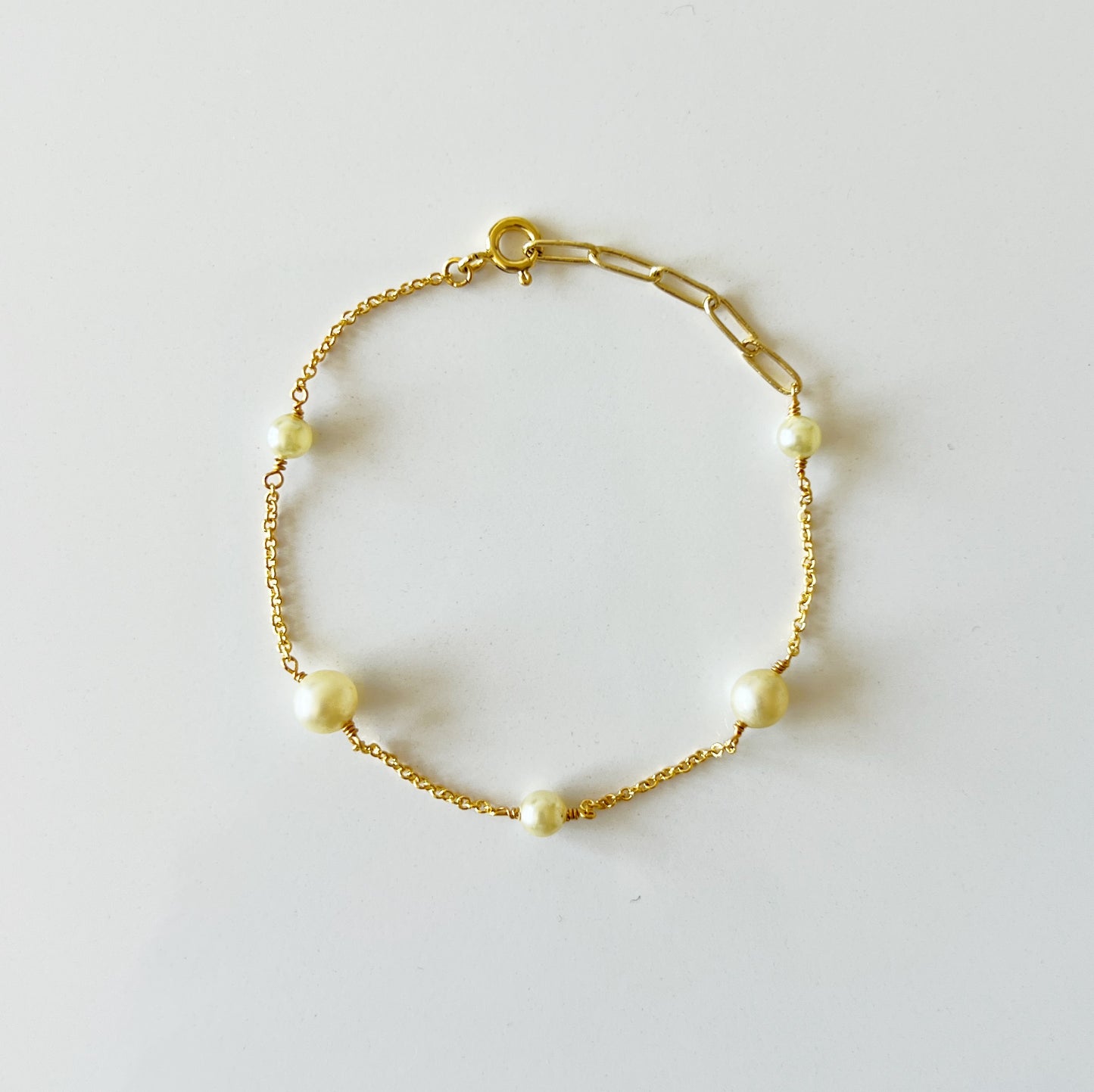 Bracelet perles de verre