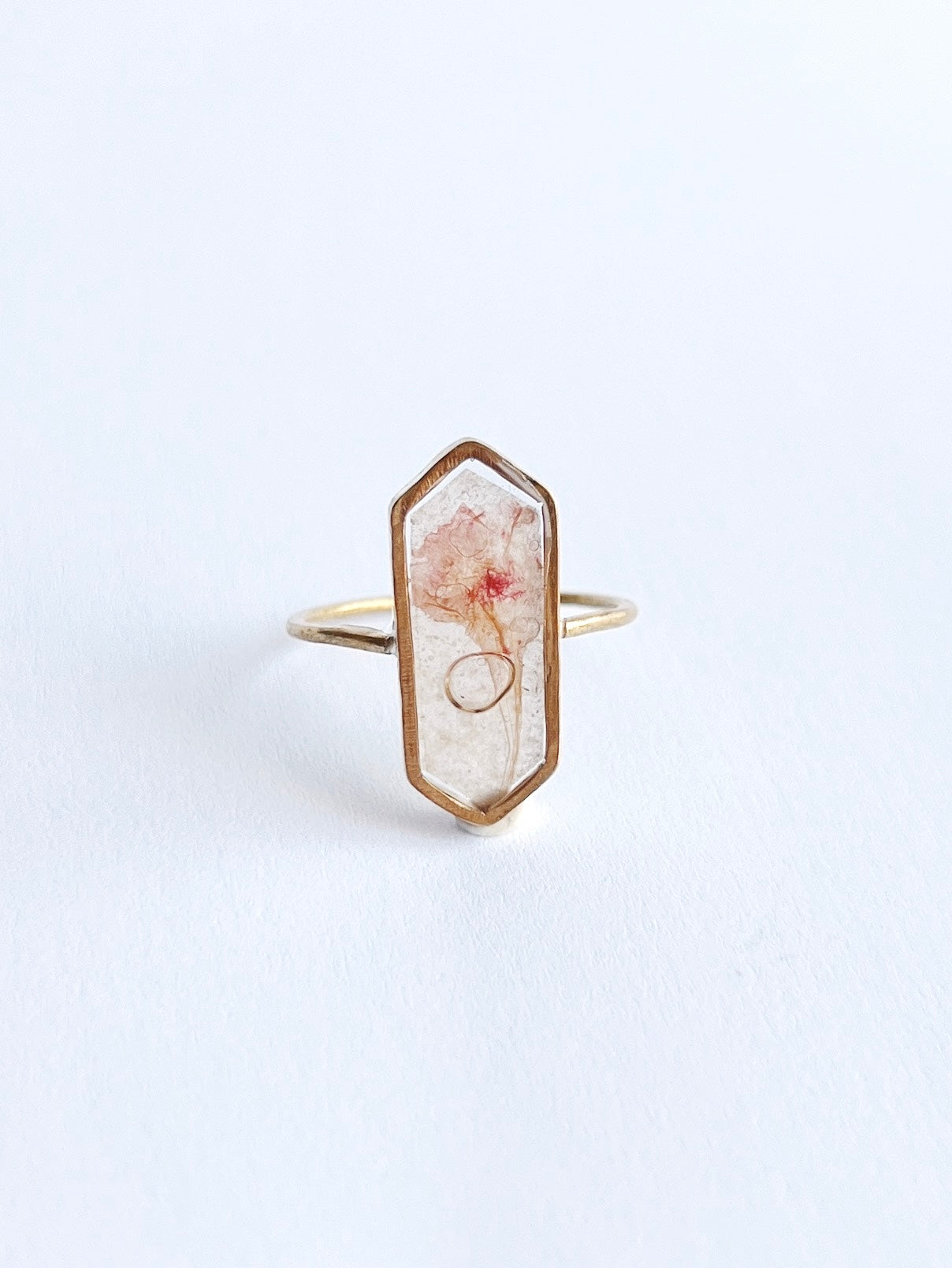 Bague Washi / Pétales d'œillet