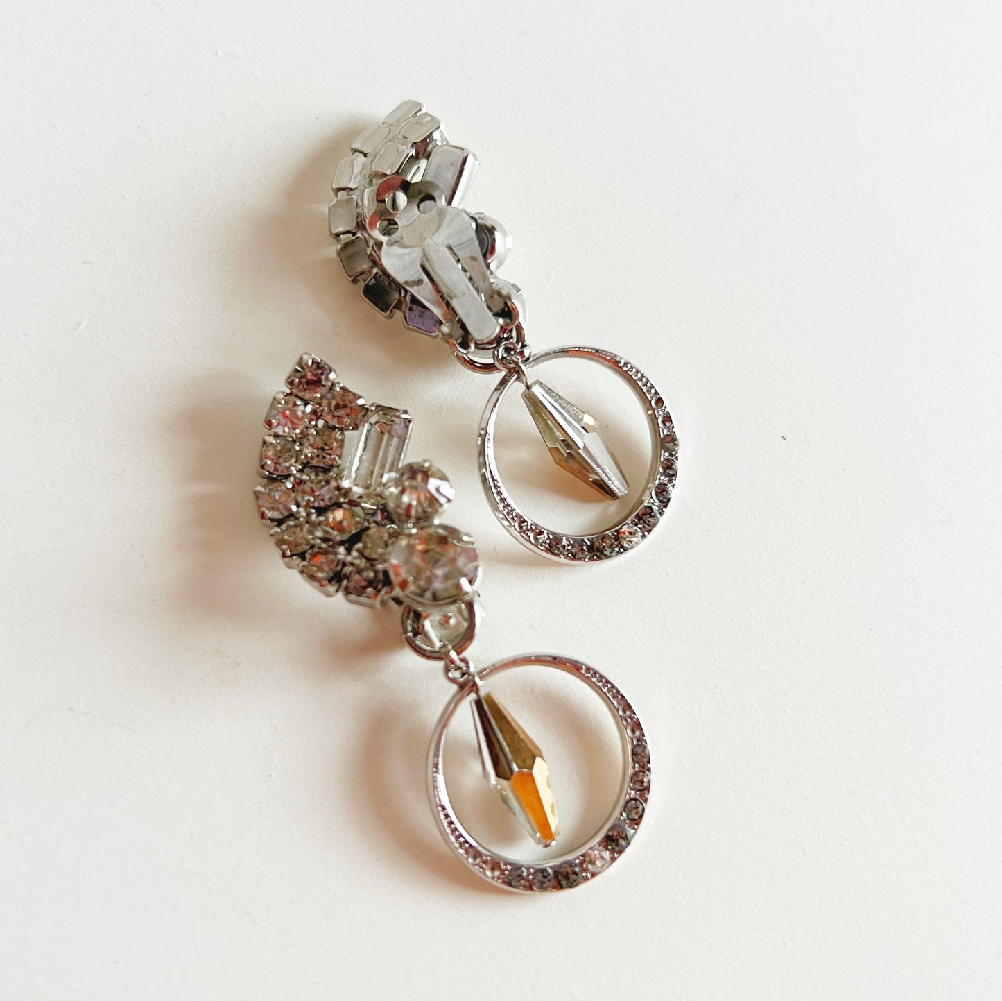 Quarter moon earrings