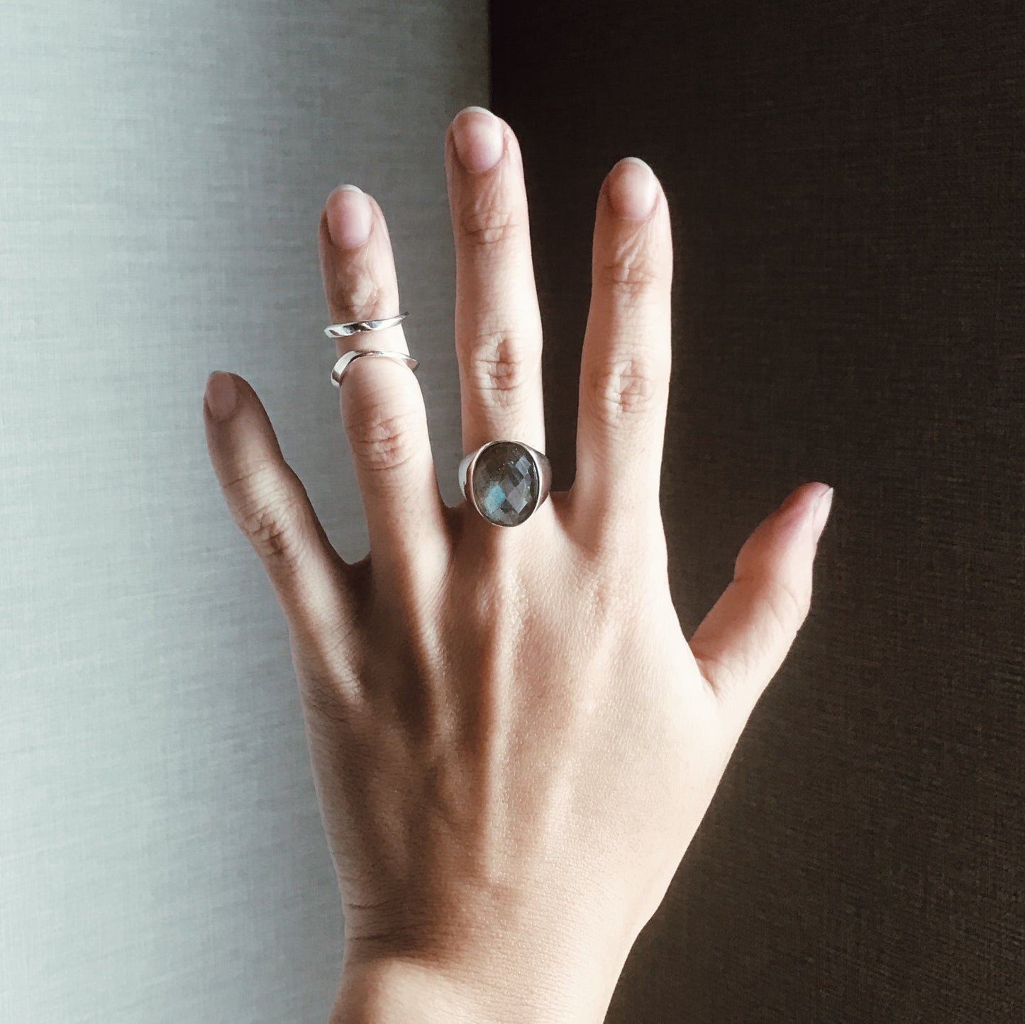 Möbius ring & ear cuffs