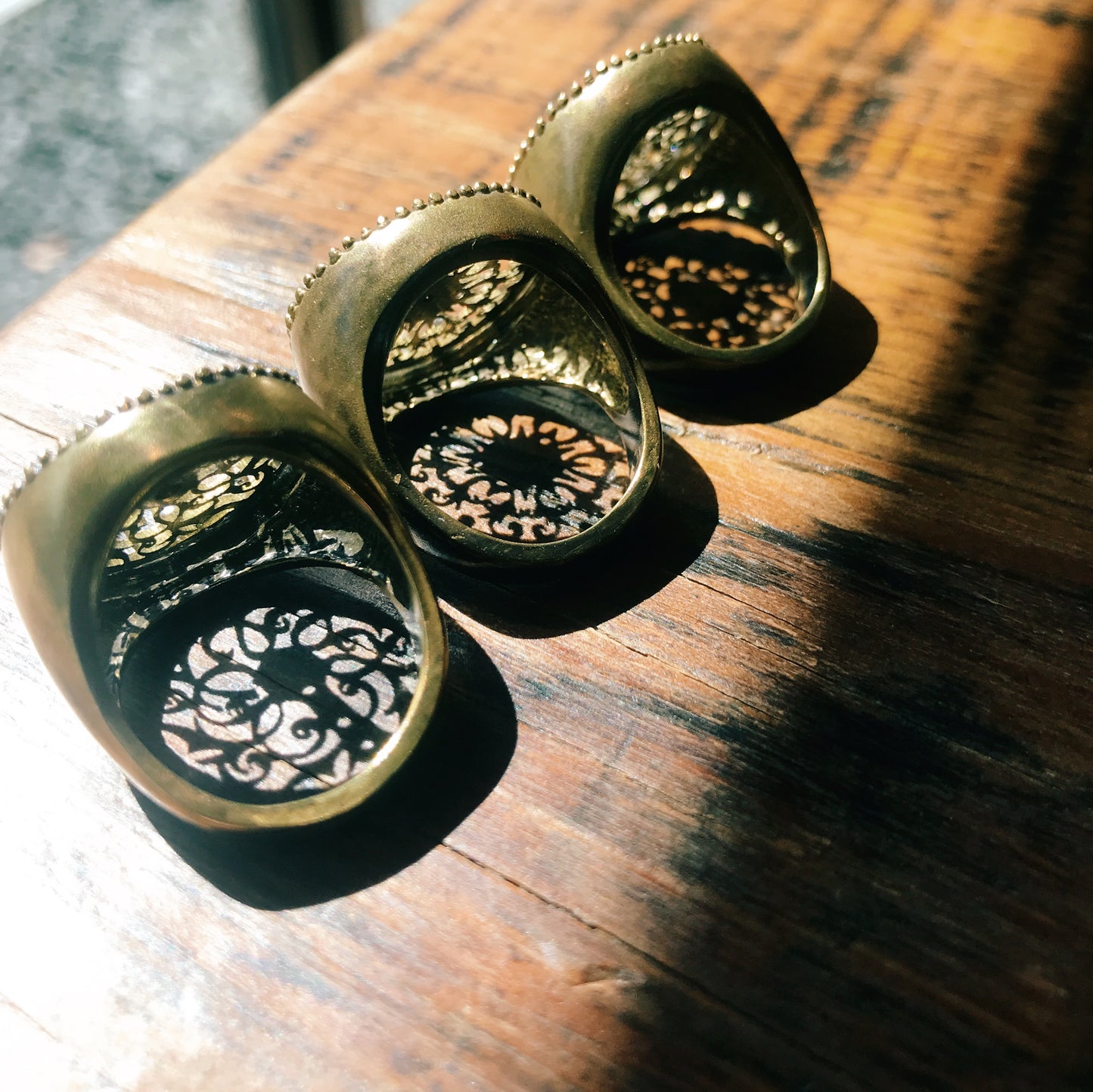 Antique movement ring No.3