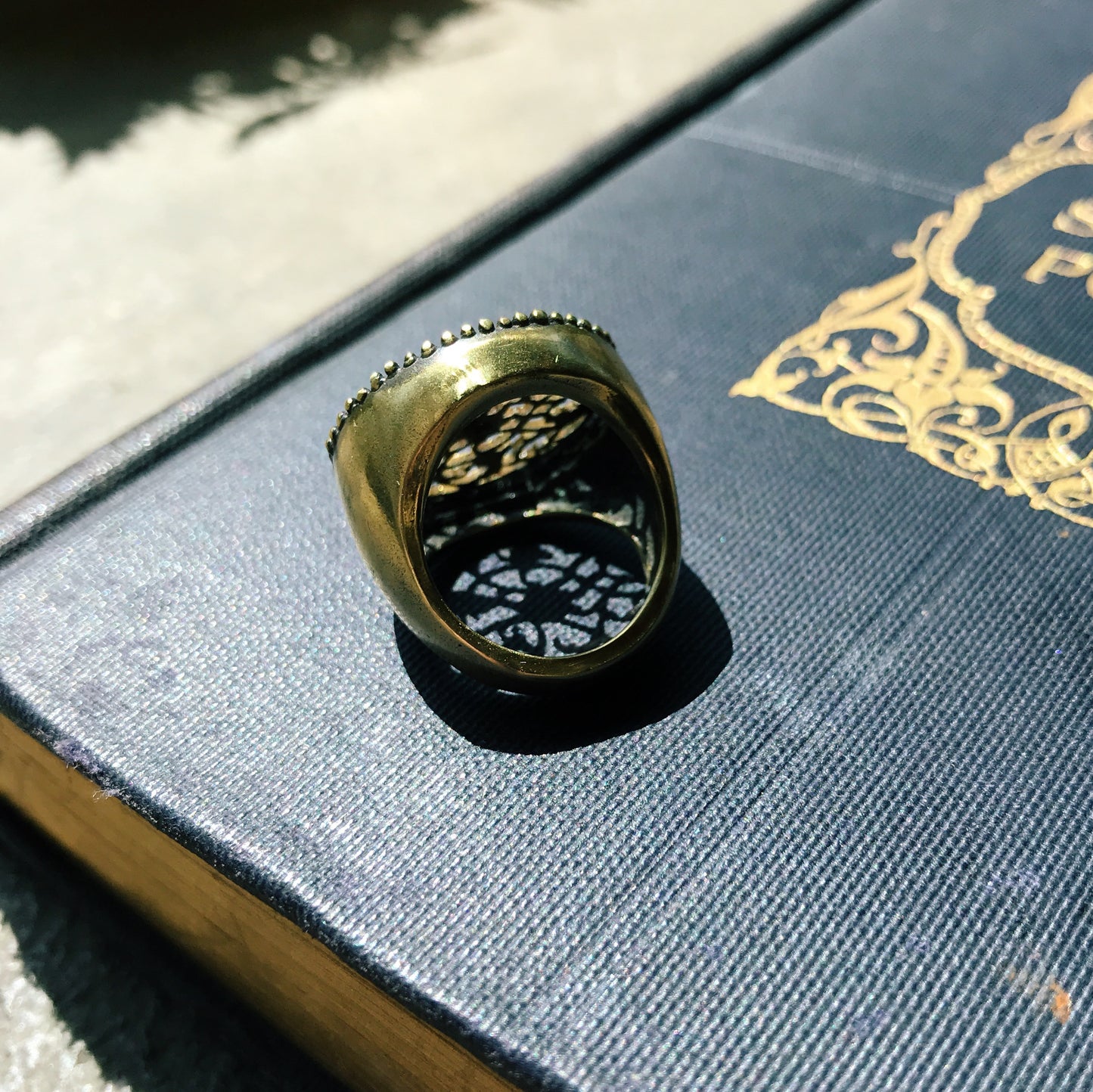 Antique movement ring No.4