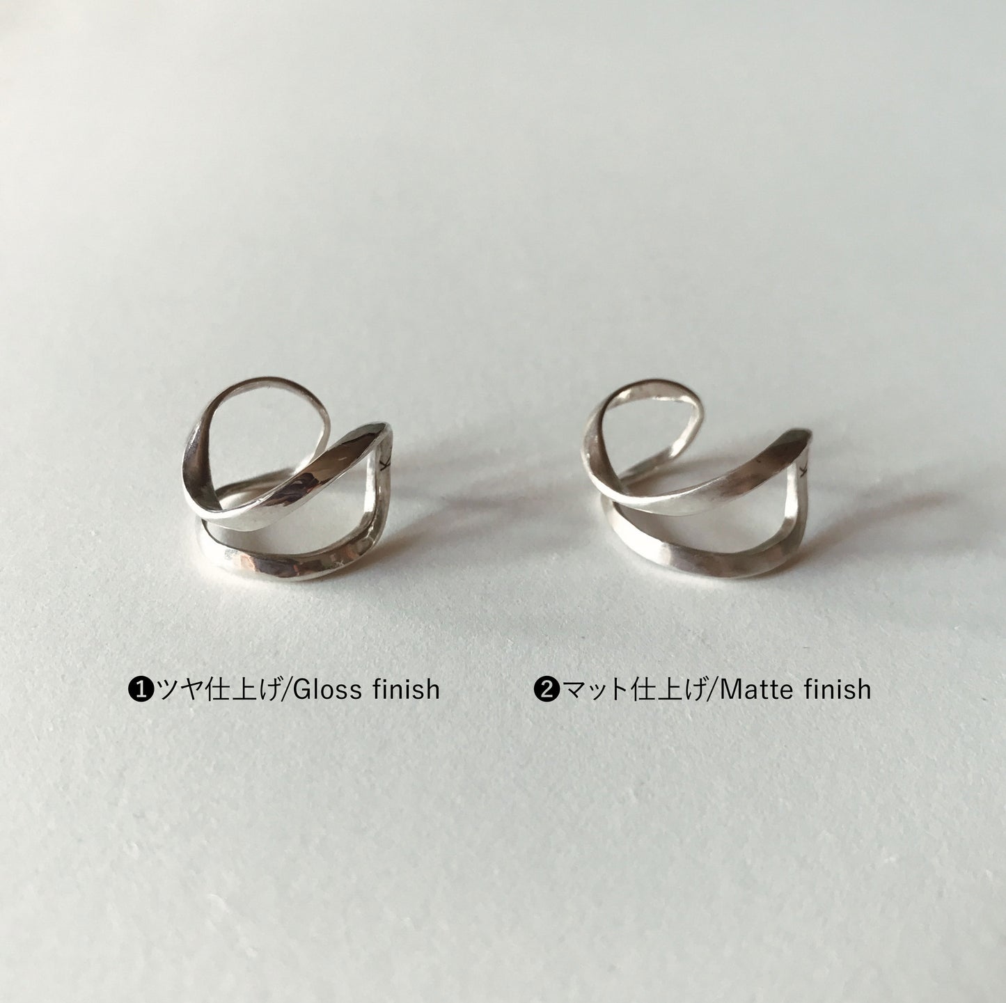 Möbius ring & ear cuffs
