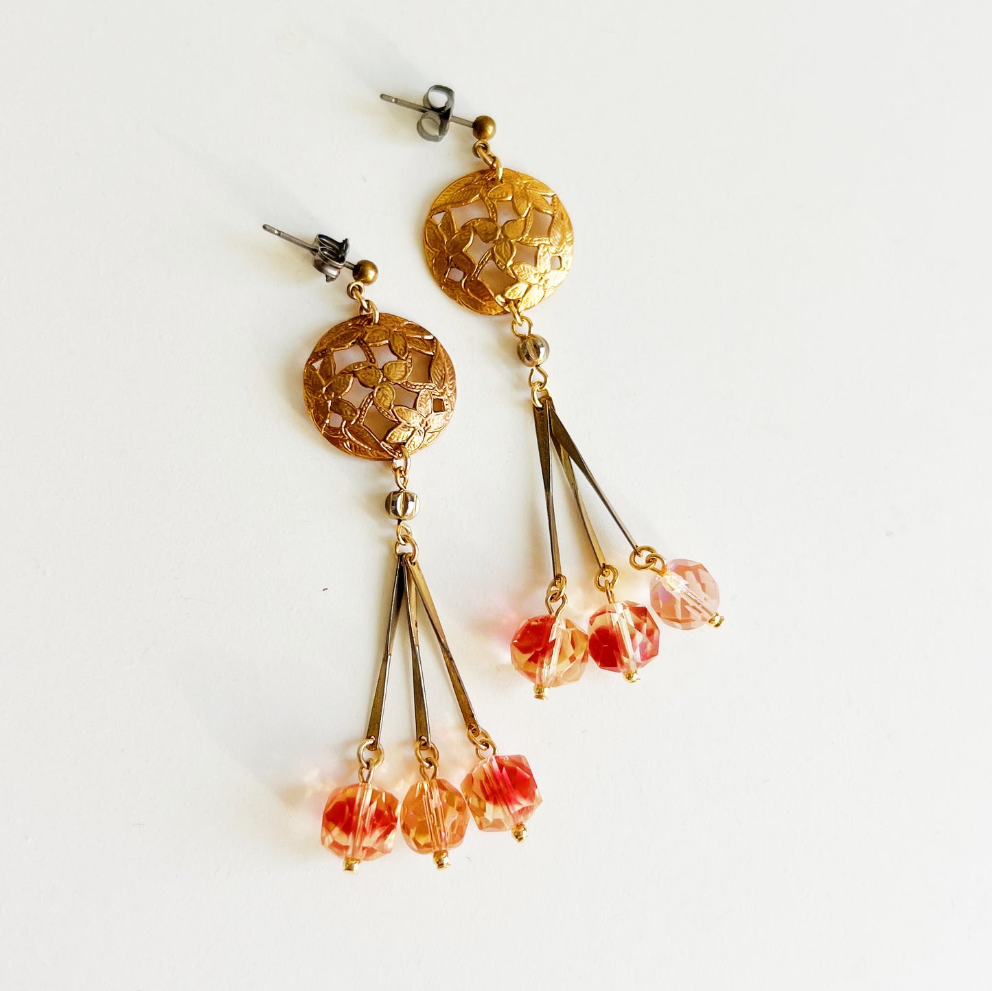 Red currant earrings