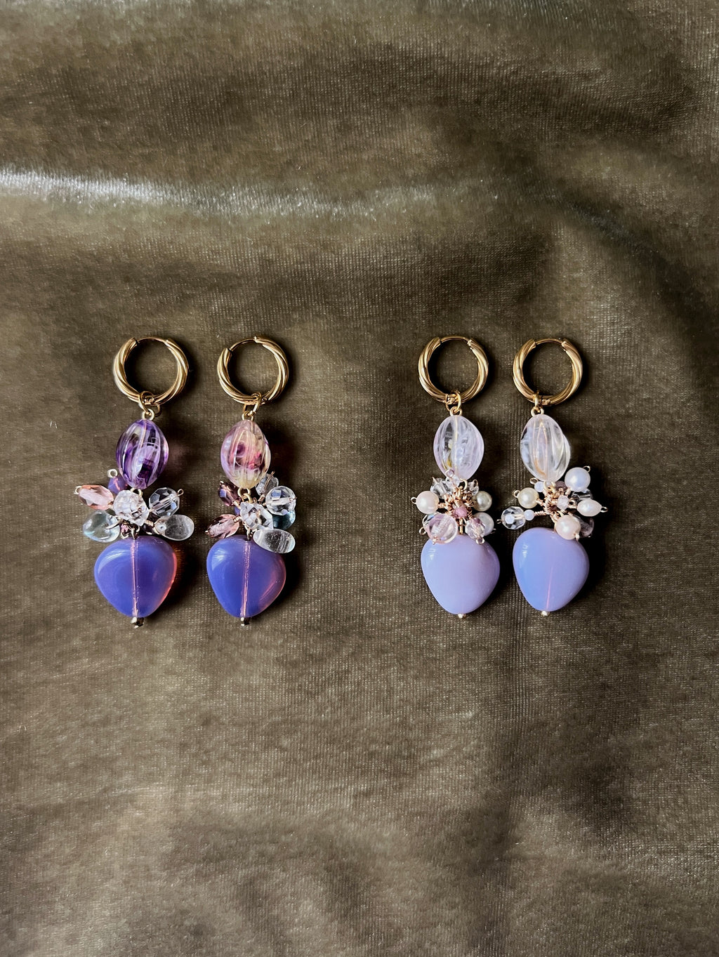 PROMO / Boucles d'oreilles Glycine