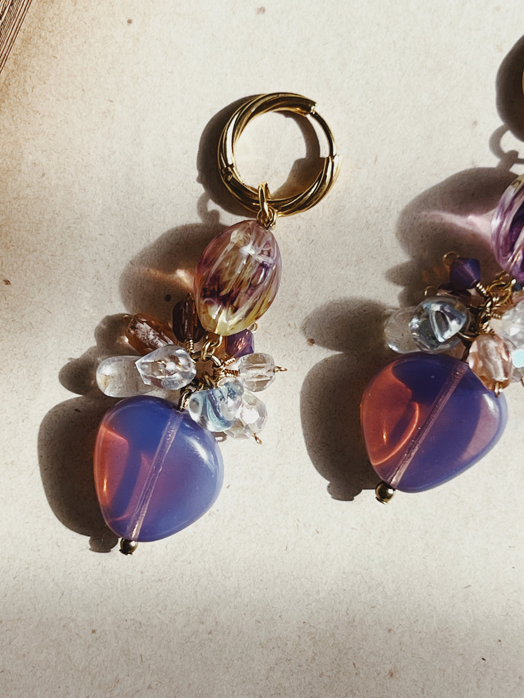 PROMO / Boucles d'oreilles Glycine