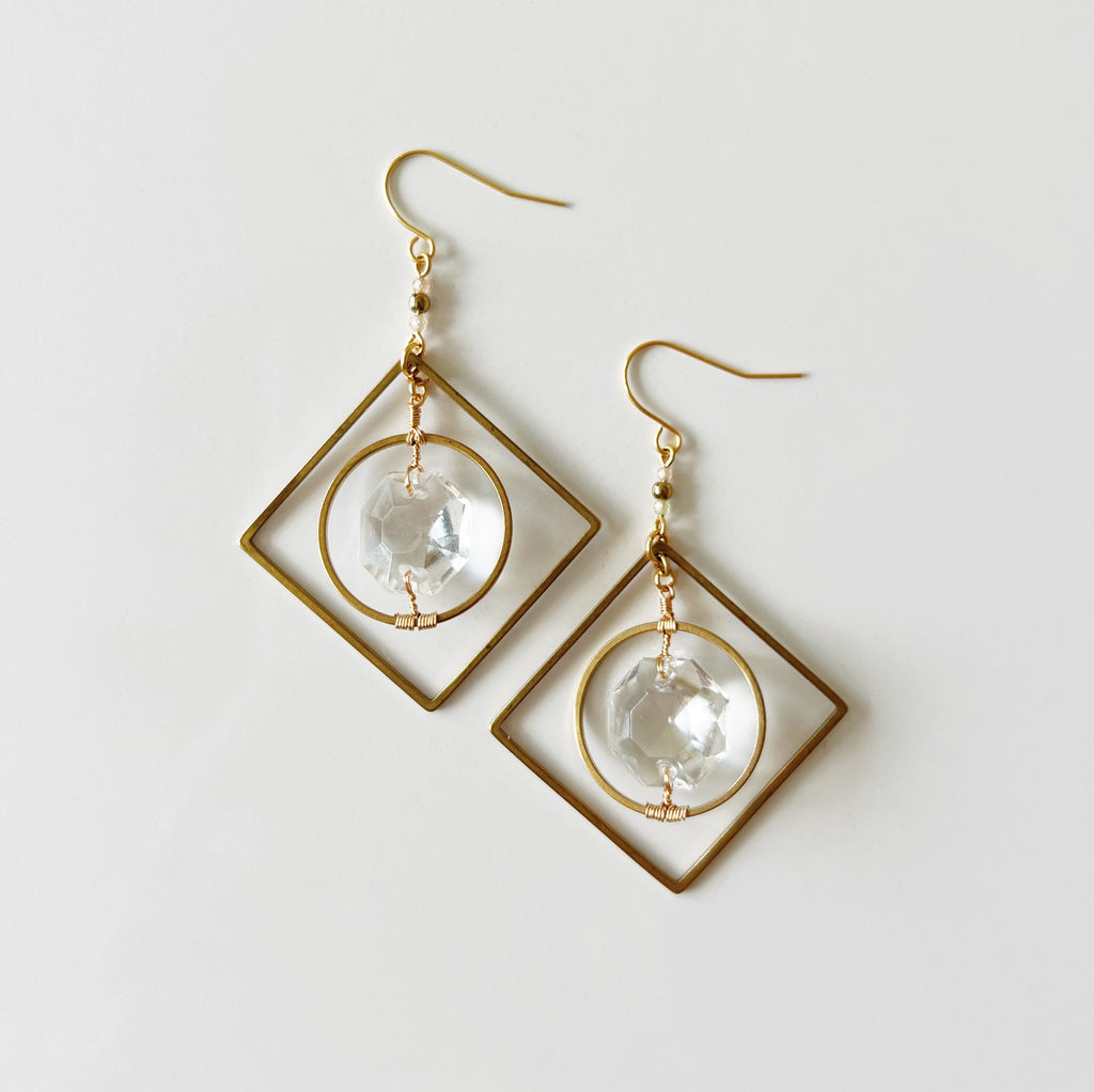 PROMO / Planet earrrings square