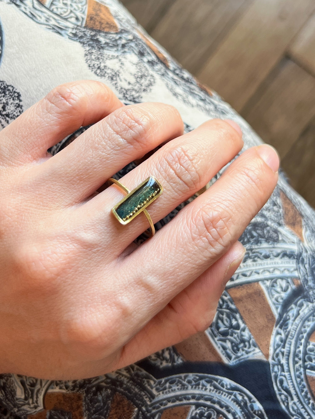 Bague Washi / Rectangle