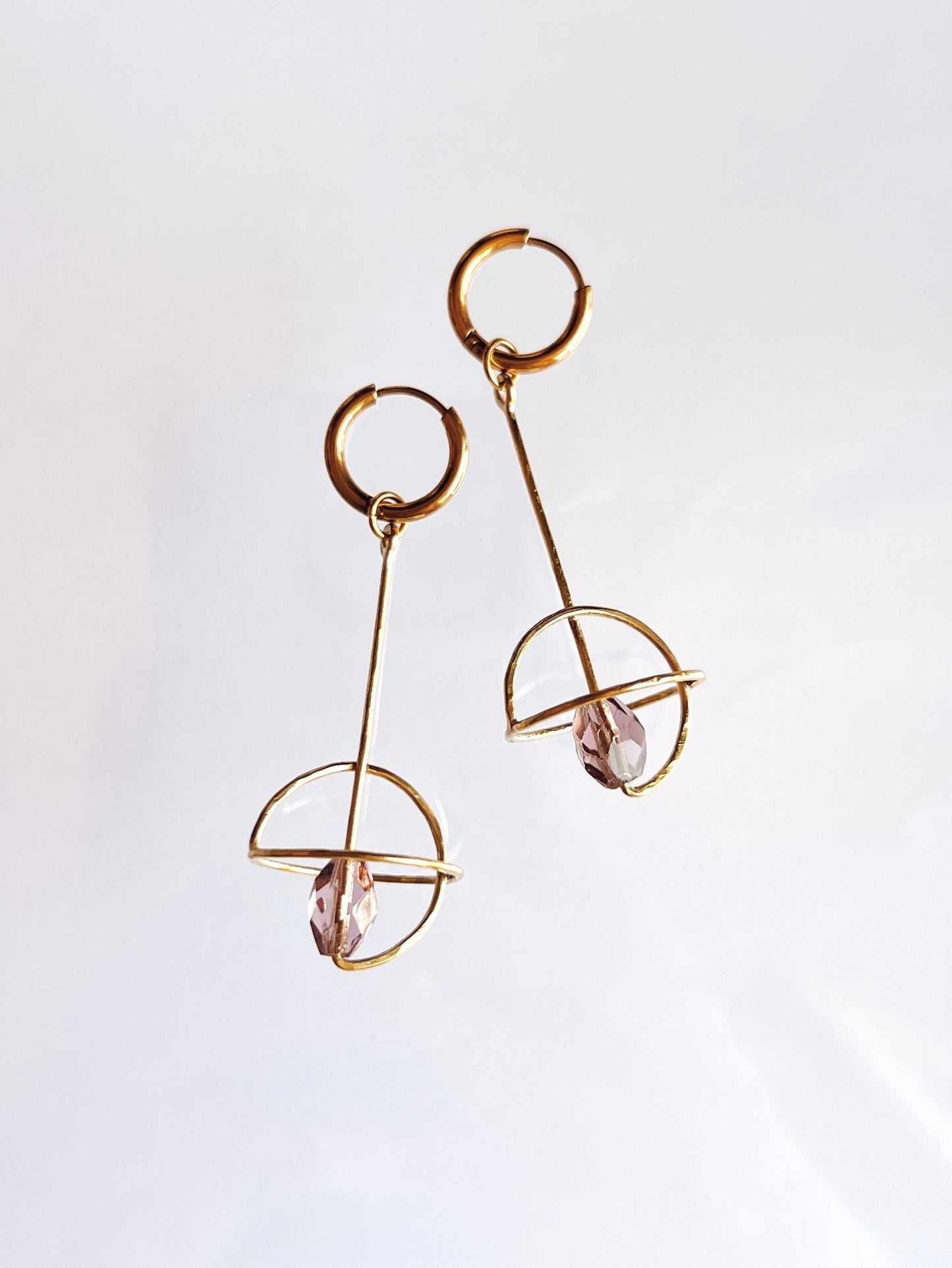 Boucles d'oreilles Planète / S