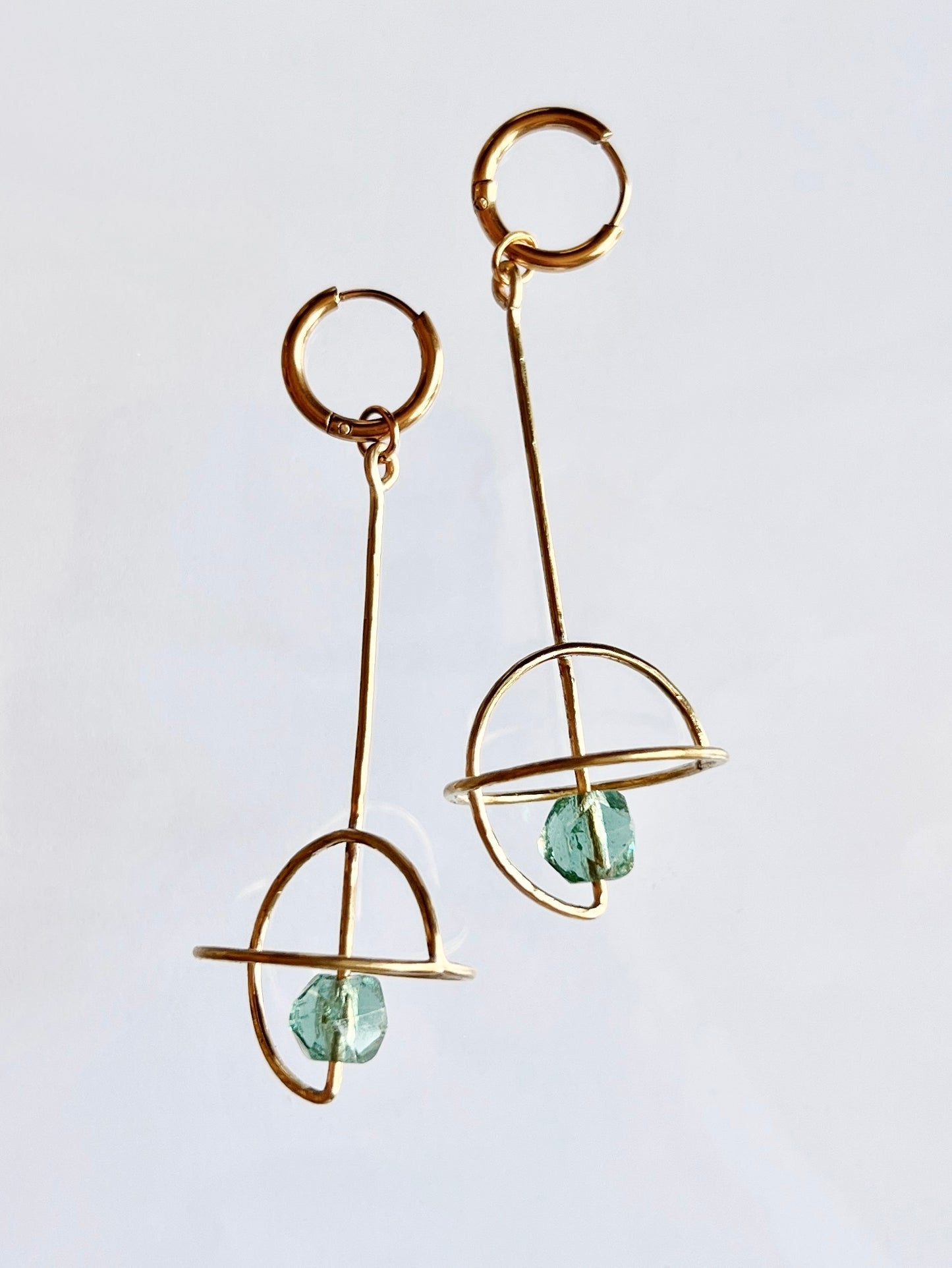 Boucles d'oreilles Planète / L