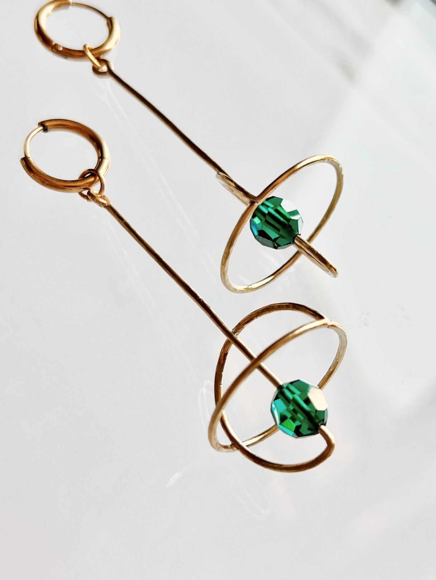 Boucles d'oreilles Planète / L