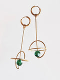 Boucles d'oreilles Planète / L