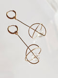 Boucles d'oreilles Planète / M