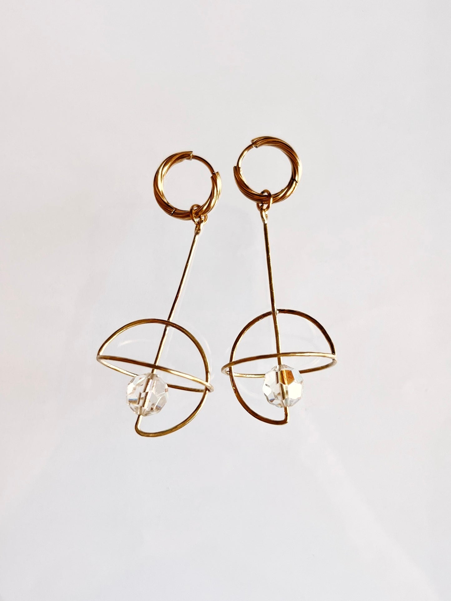 Boucles d'oreilles Planète / S