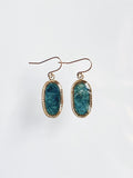 Boucles d'oreilles Washi / Ovale