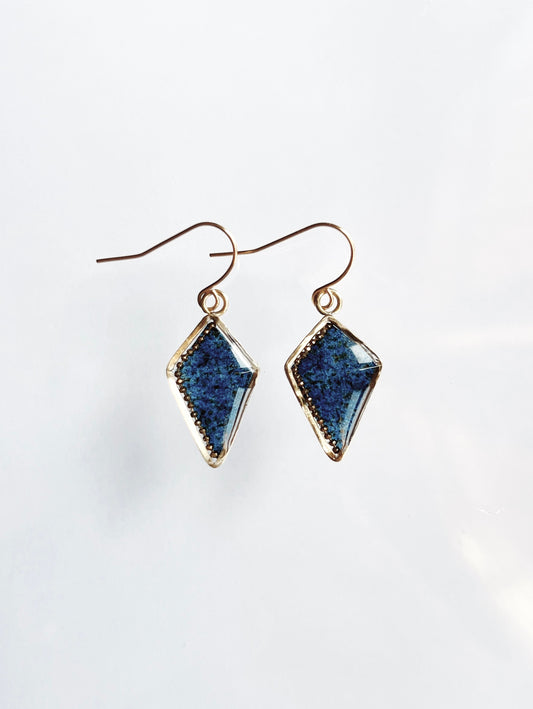 Boucles d'oreilles Washi / Diamant