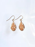 Boucles d'oreilles Washi / Goutte