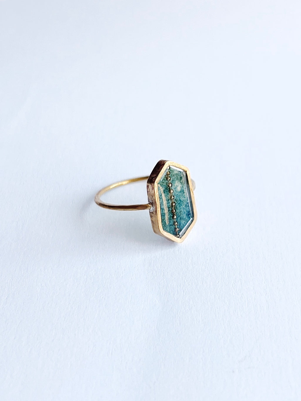 Bague Washi / Hexagone