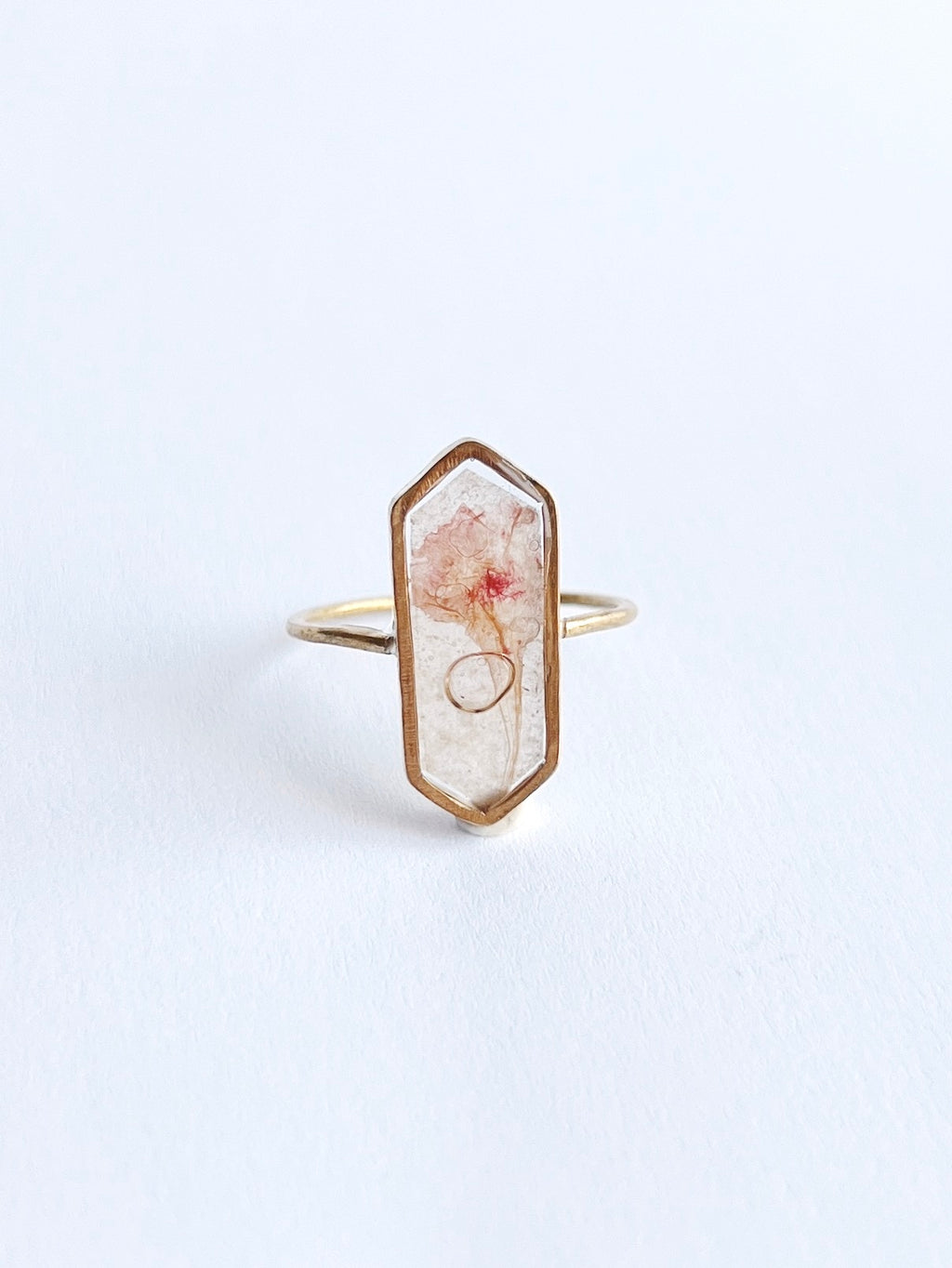 Bague Washi / Pétales d'œillet