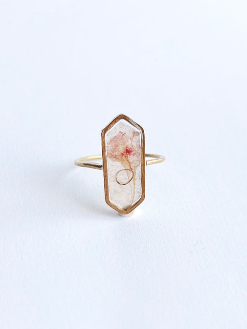 Bague Washi / Pétales d'œillet