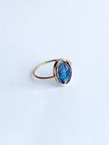 Bague Washi / Bleu indigo