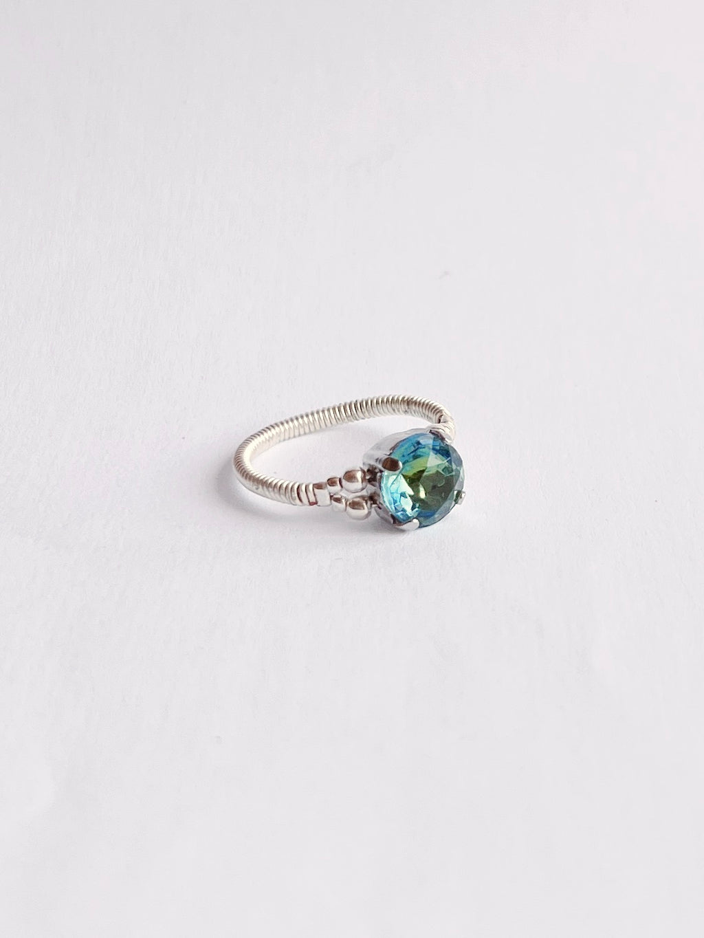 Cabochon ring / Méditerranée