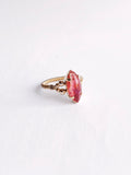 Cabochon ring / Pêche