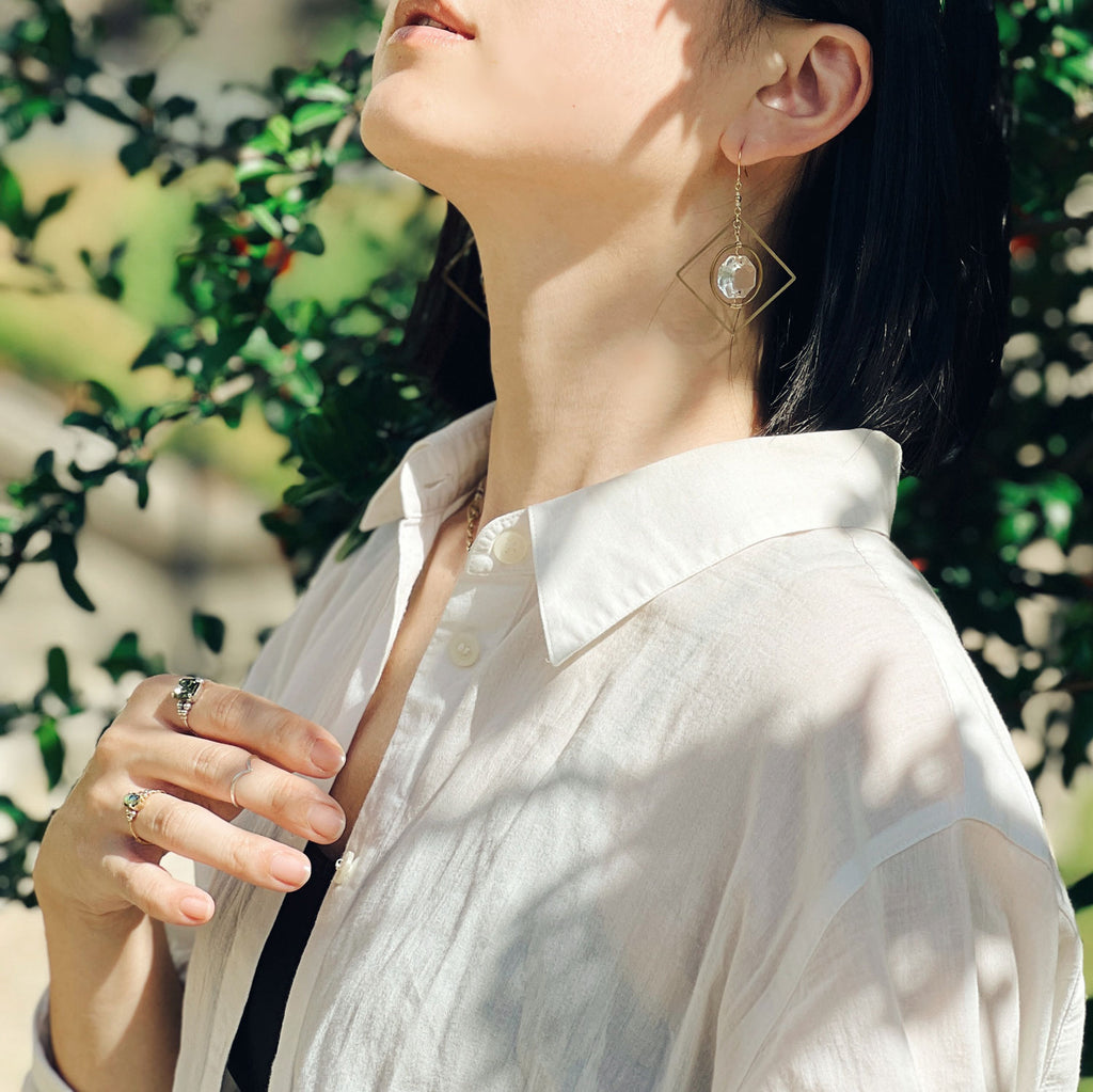 PROMO / Planet earrrings square