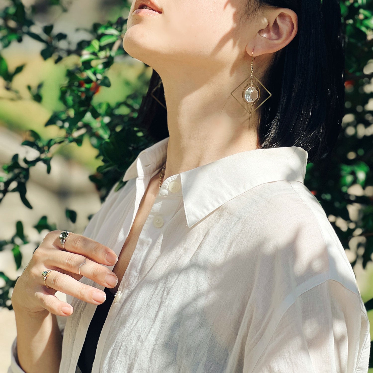 PROMO / Planet earrrings square