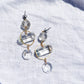 Chandelier earrings -geometry-