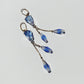 Ice glass earrings